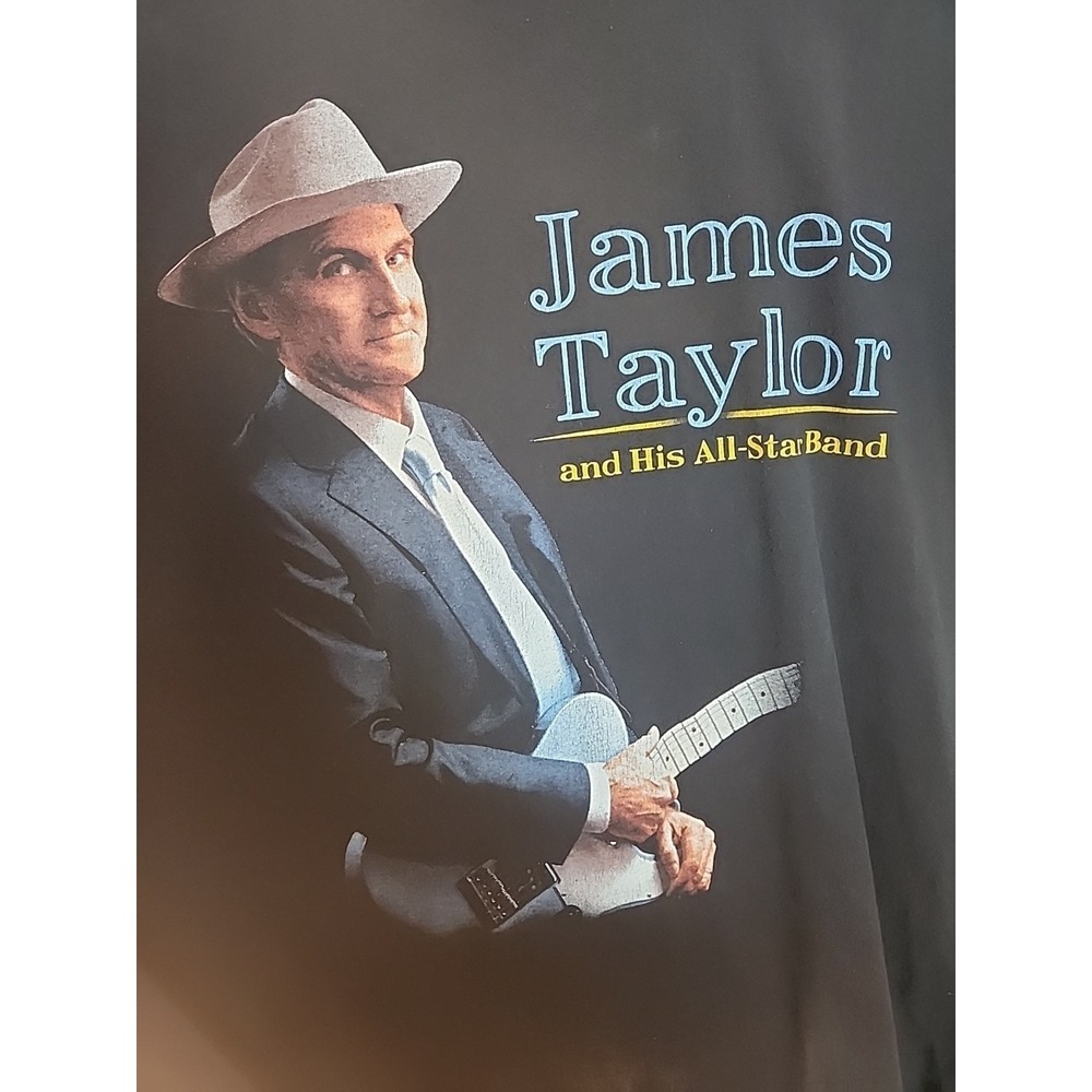 James Taylor All-Star Band Tour 2014 Graphic T-Shirt Men's XLConcert Tee